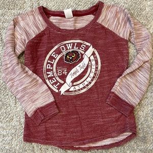 Temple owls top